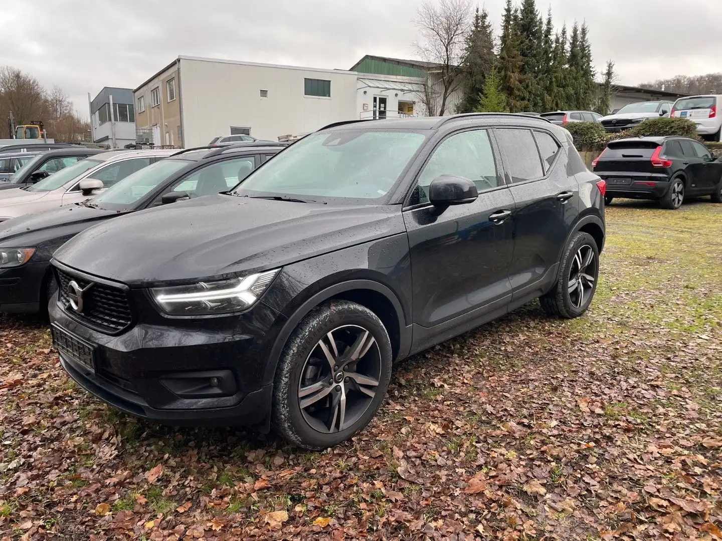 Volvo XC40 B4 Benzin AWD R-Design 8G-Aut/Leder/H+K/19" Schwarz - 1