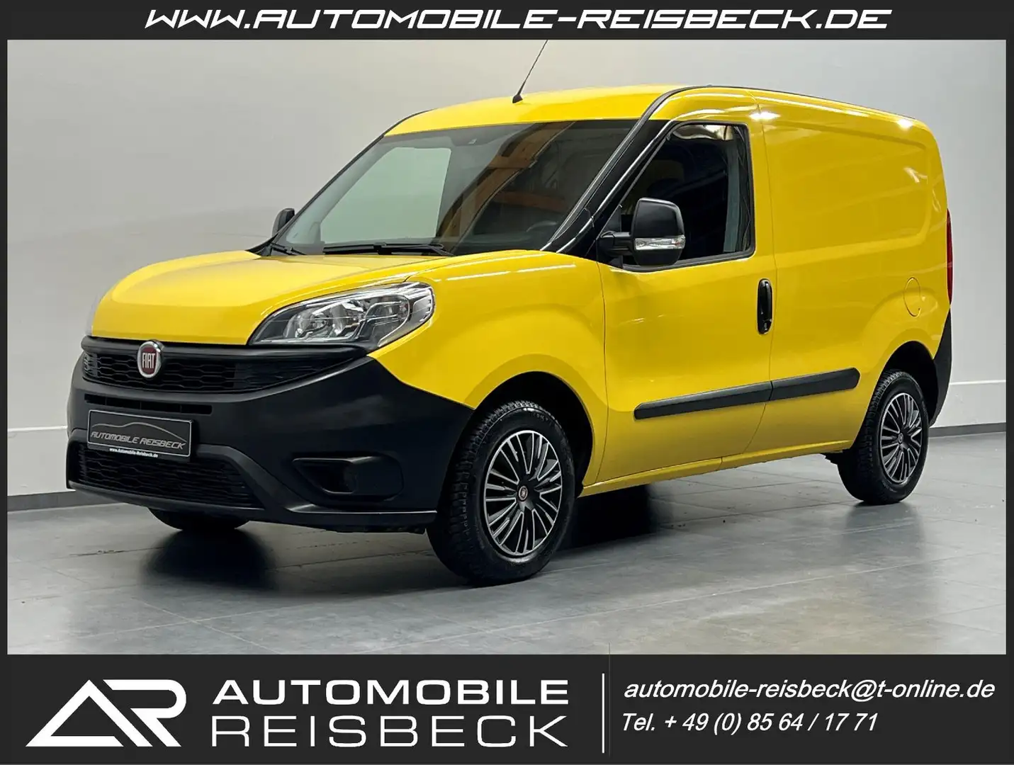 Fiat Doblo Kasten 1.3 M-Jet*Klima*AHK*Sitzhzg.*Euro6* Yellow - 1