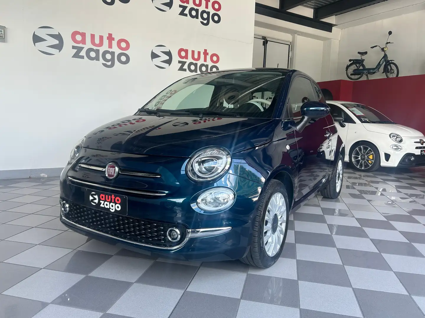 Fiat 500 1.0 hybrid Dolcevita 70cv Bleu - 1