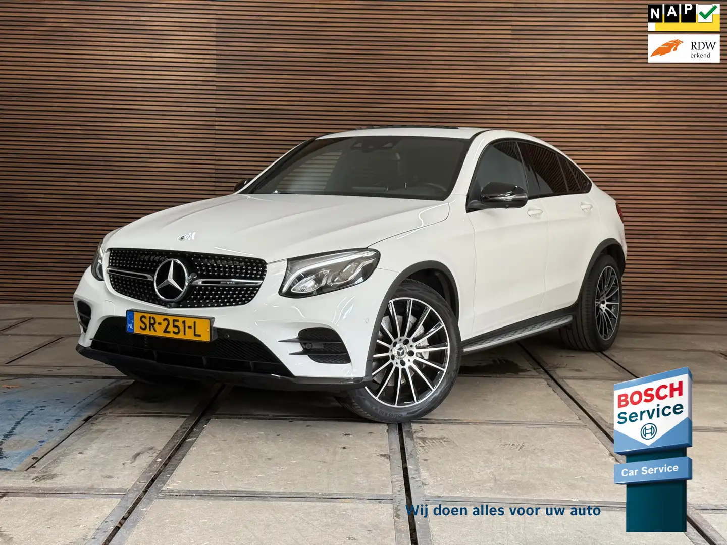 Mercedes-Benz GLC 250 Coupé d 4MATIC Edition 1 | Pano | AMG | Burmester Білий - 1