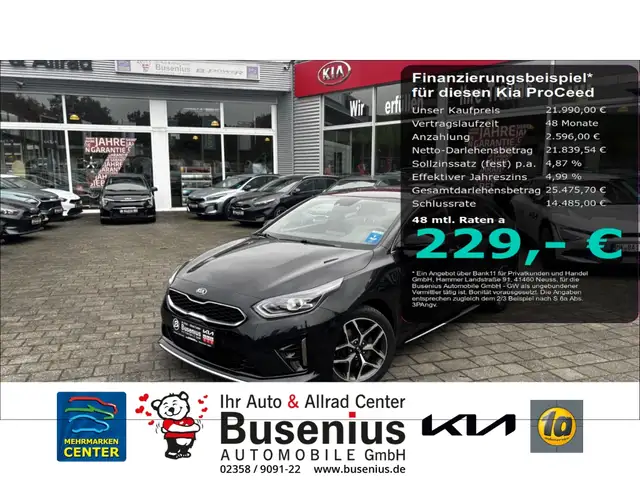 Kia ProCeed / pro_cee'd 1.6 CRDi DCT GT-Line+Navi+Tech+ACC+SHZ
