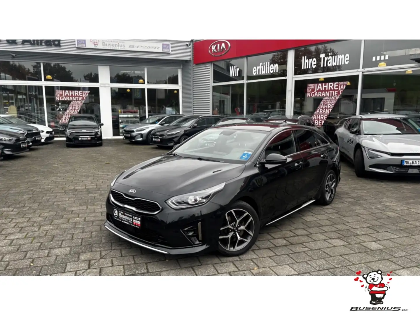 Kia ProCeed / pro_cee'd 1.6 CRDi DCT GT-Line+Navi+Tech+ACC+SHZ Schwarz - 2