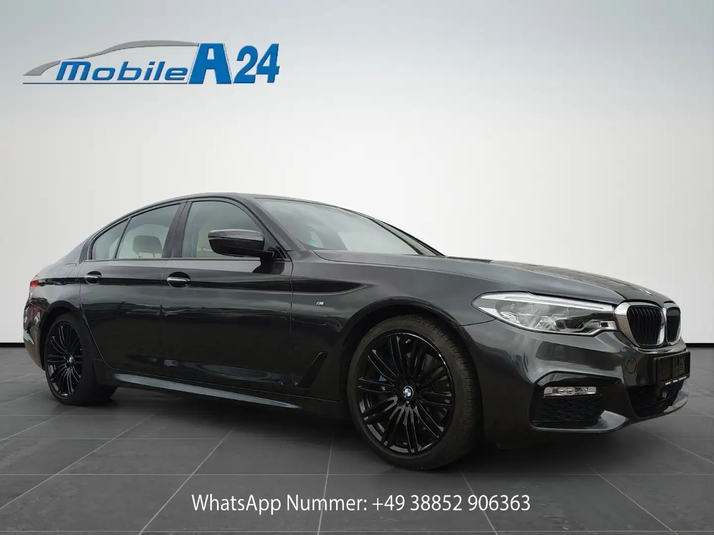 BMW 530 i M Sport 1.HAND LED AHK SOMMER-+WINTERRÄDER Gris - 1