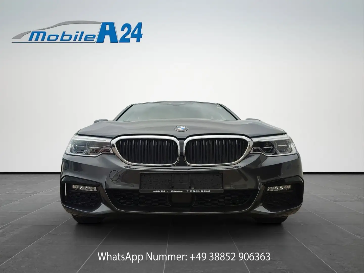 BMW 530 i M Sport 1.HAND LED AHK SOMMER-+WINTERRÄDER Gris - 2