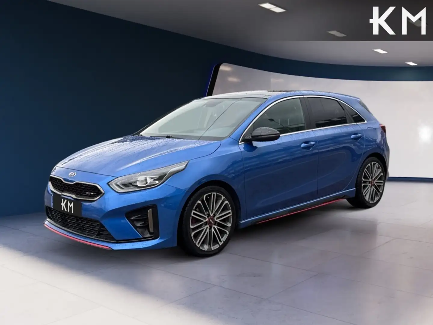 Kia Ceed / cee'd 1.6 T-GDI Eco-Dynamics GT DCT 204 Bleu - 1