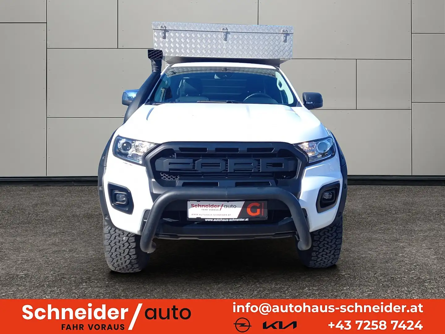 Ford Ranger Ranger Superkabine XLT 4x4 2,0 Minicamp Alkoven Blanc - 2