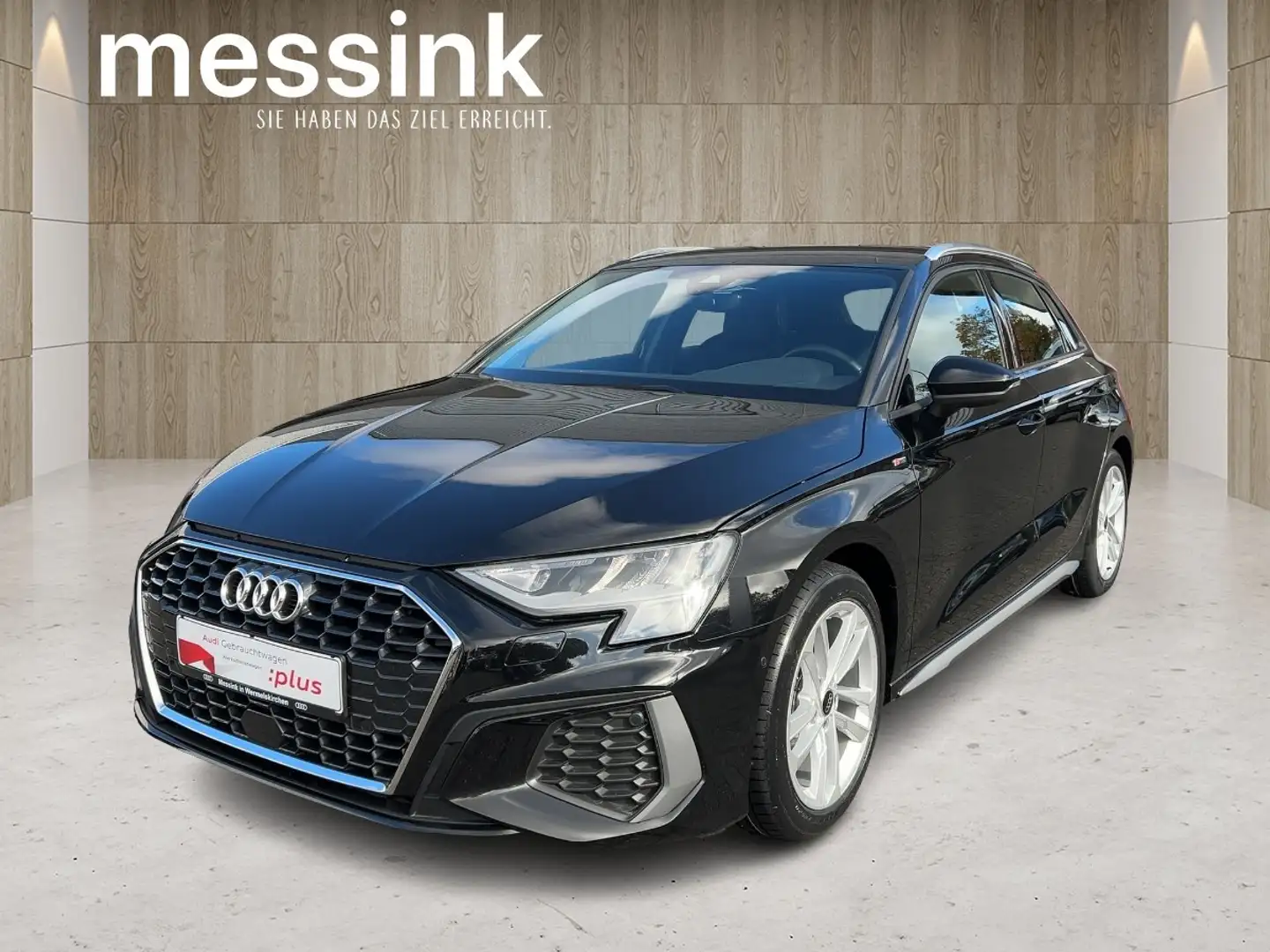 Audi A3 Sportback 35 TDI S-line*Navi*AHK*Kamera*LED*PhoneB Schwarz - 2