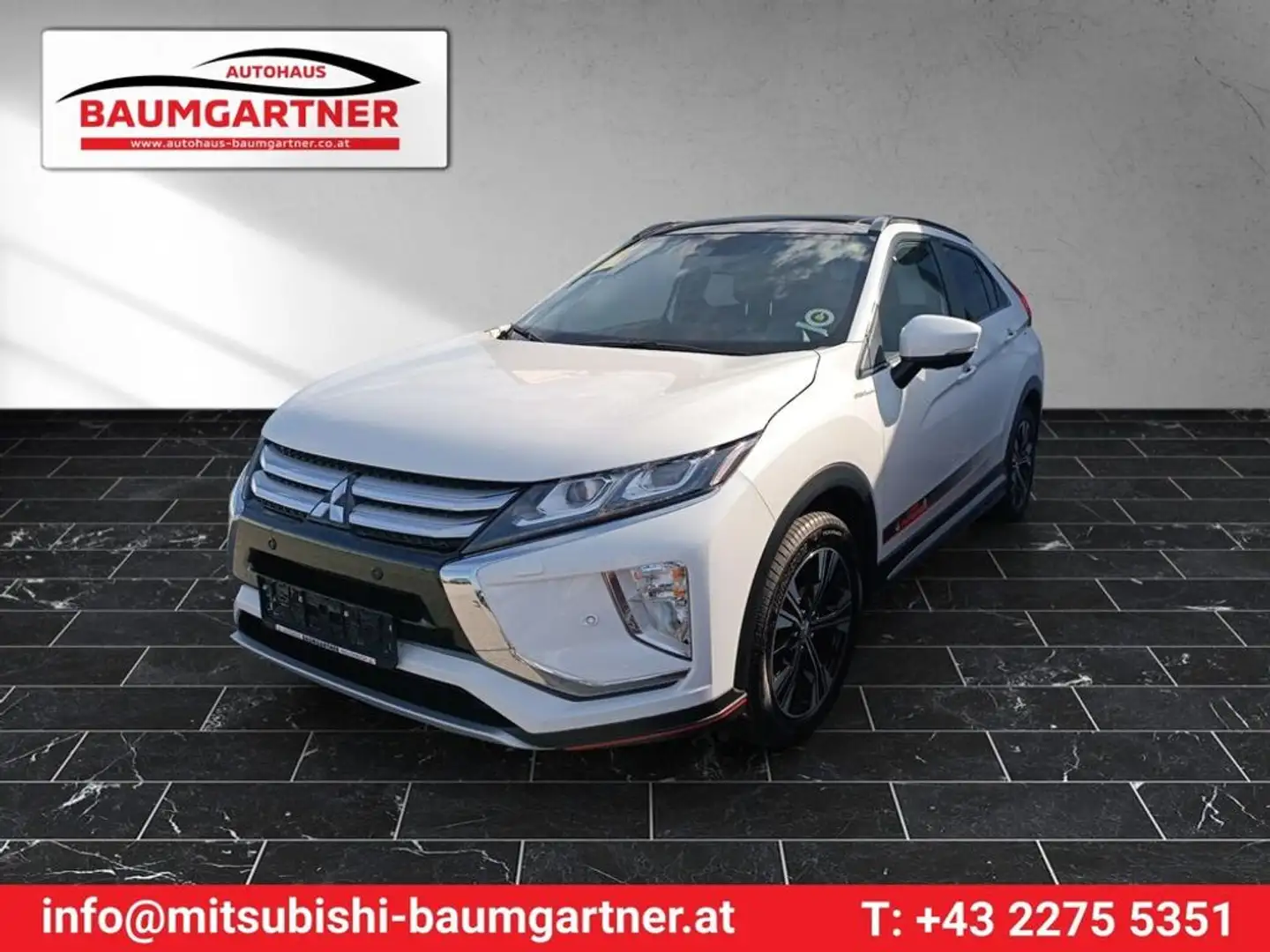 Mitsubishi Eclipse Cross Eclipse Cross 2,2 DI-D 4WD Diamond Aut. Weiß - 1