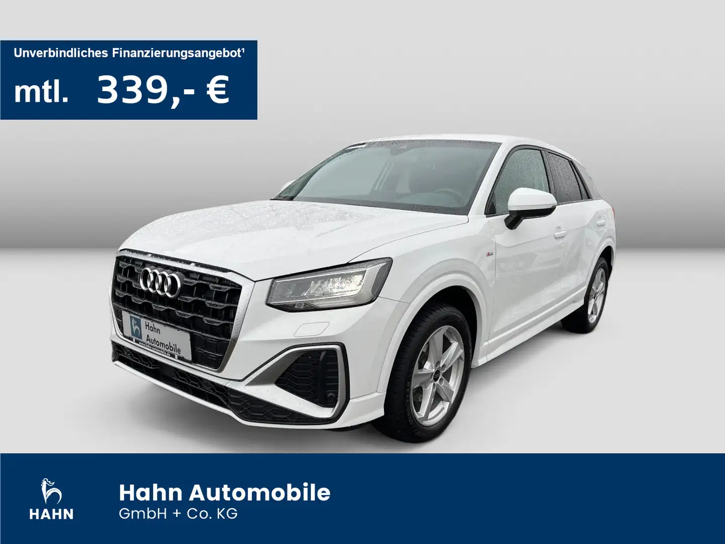 Audi Q2 35 1.5TFSI S line LED PDC Navi Sitzh Klima Blanc - 1