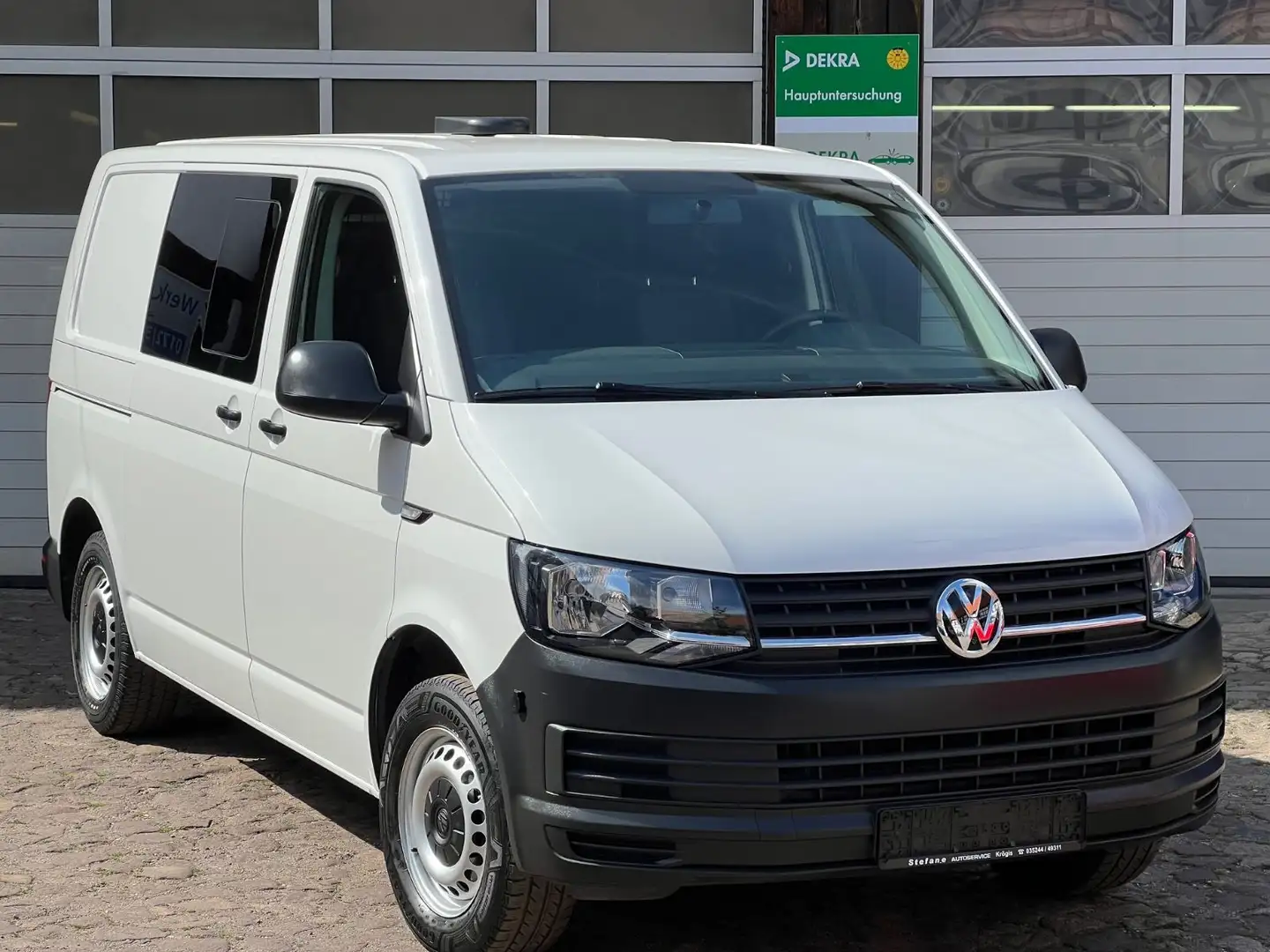 Volkswagen T6 Transporter Kasten Lieferwagen Standheizung Blanco - 1