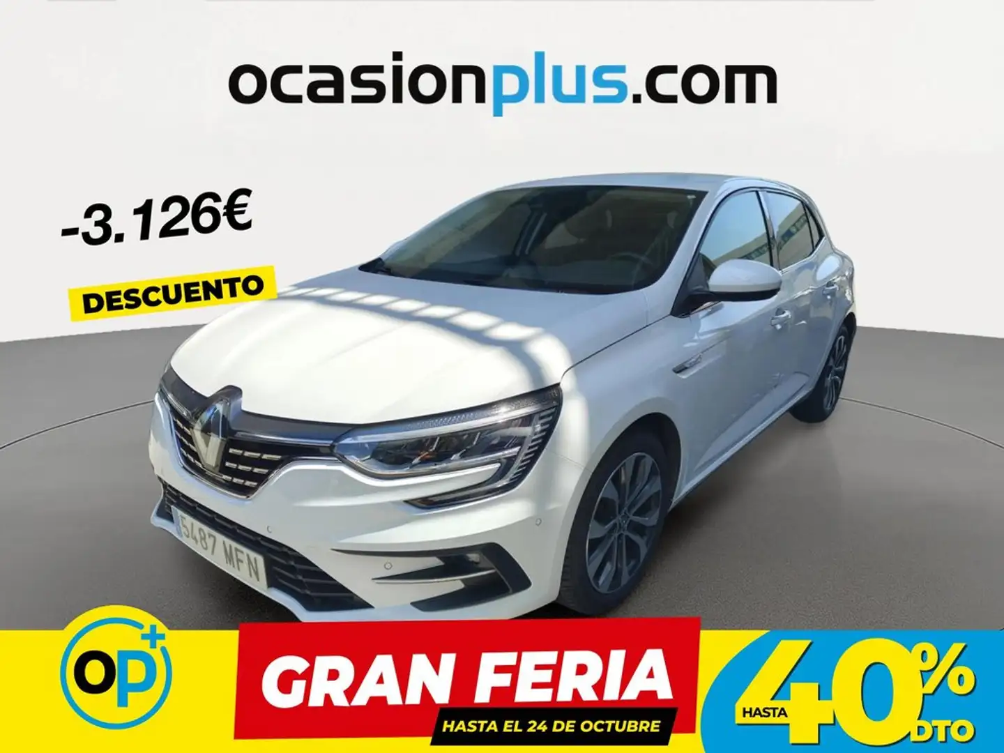 Renault Megane 1.3 TCe GPF Techno 103kW Blanco - 1