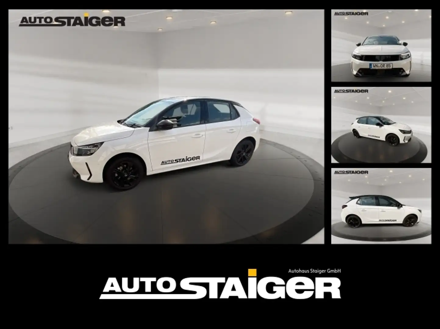 Opel Corsa F 1.2 Turbo GS Sitzheizung Rückfahrkamera Weiß - 1