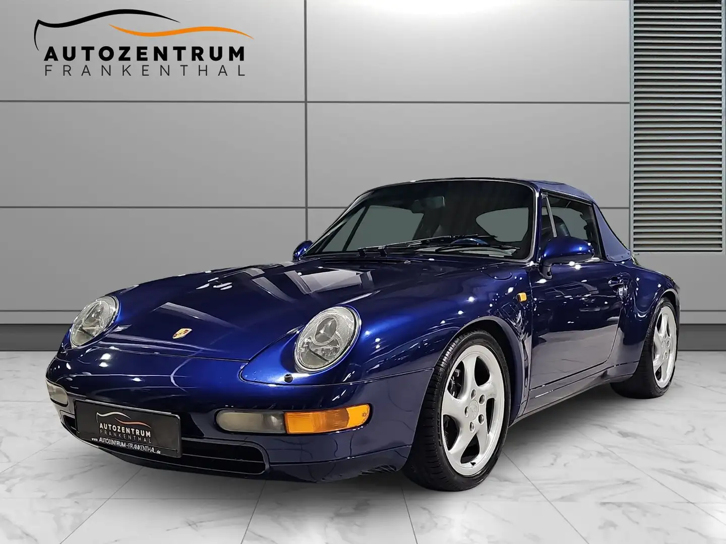 Porsche 993 Cabriolet C2*SAMMLER*XENON*TURBO* Blue - 1