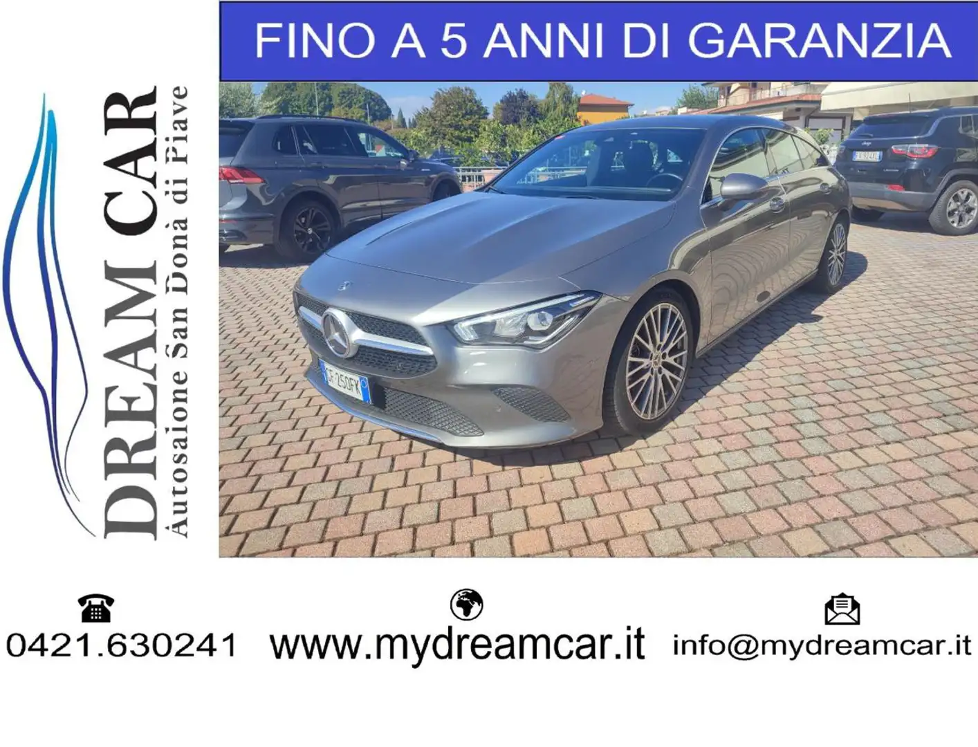 Mercedes-Benz CLA 200 d 150cv Automatic Shooting Brake Sport Grigio - 1