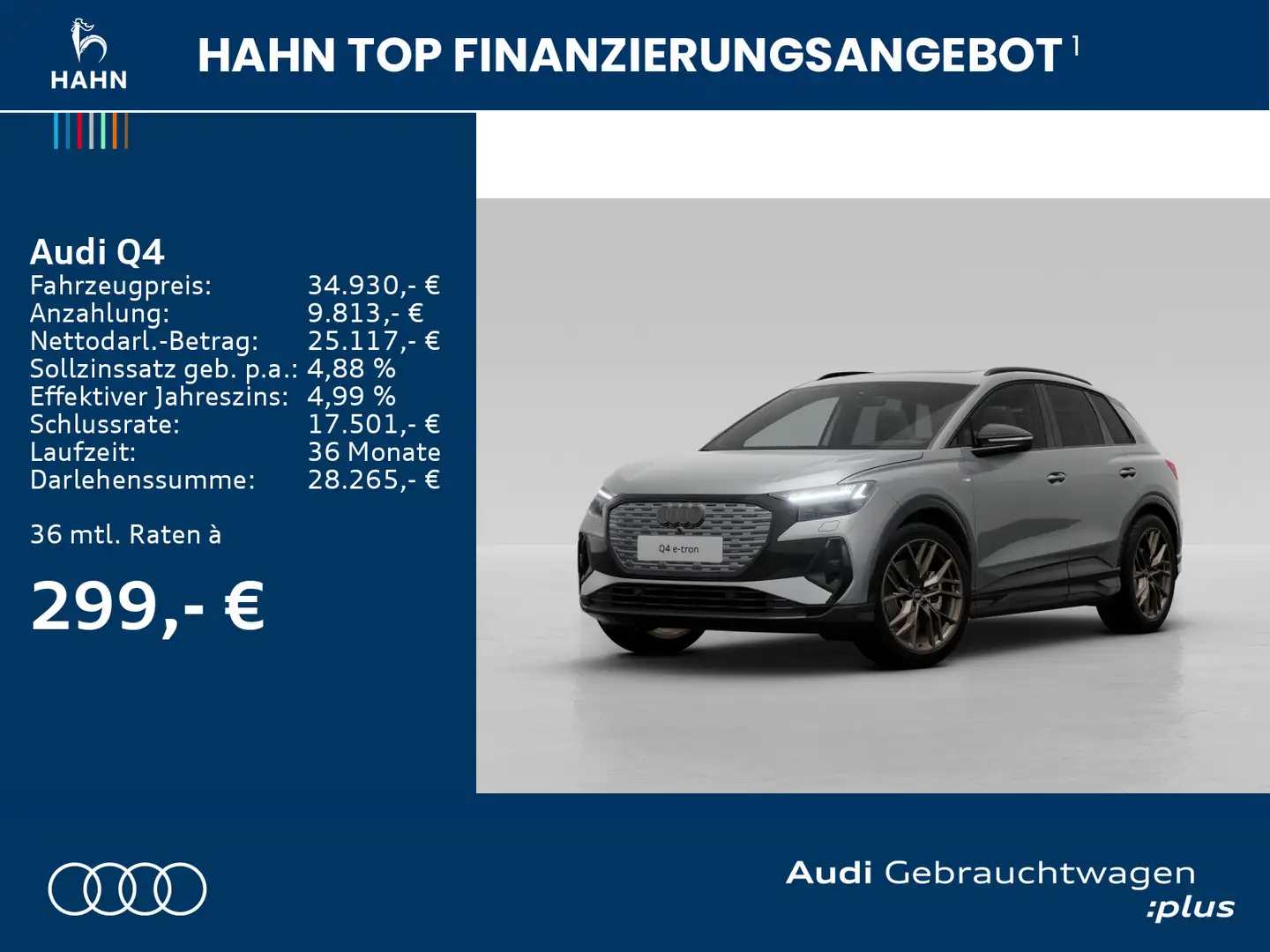 Audi 40 e-tron edition one AHK Navi Pano Sonos Grau - 2