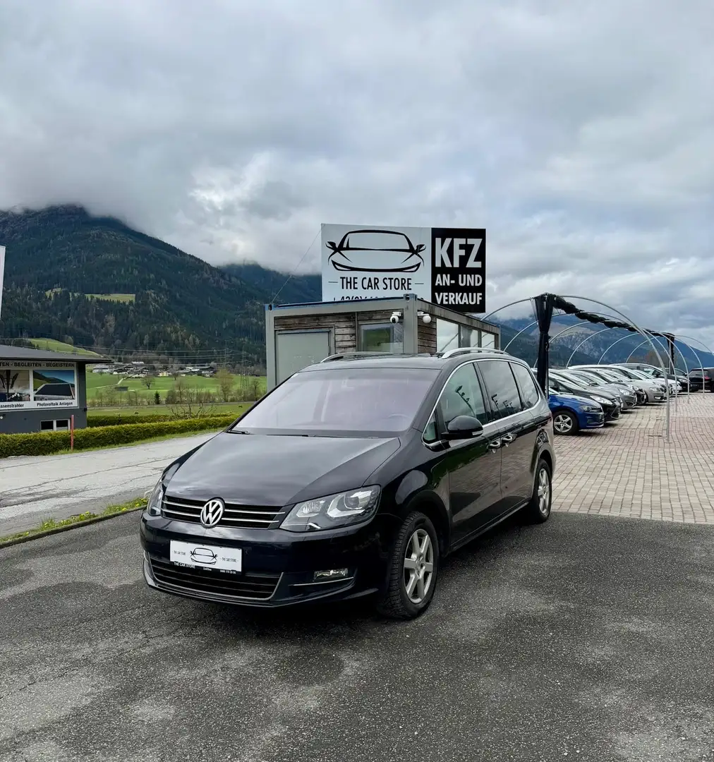 Volkswagen Sharan Highline BMT 4Motion *7 SITZER**FINANZIERUNG* Schwarz - 1