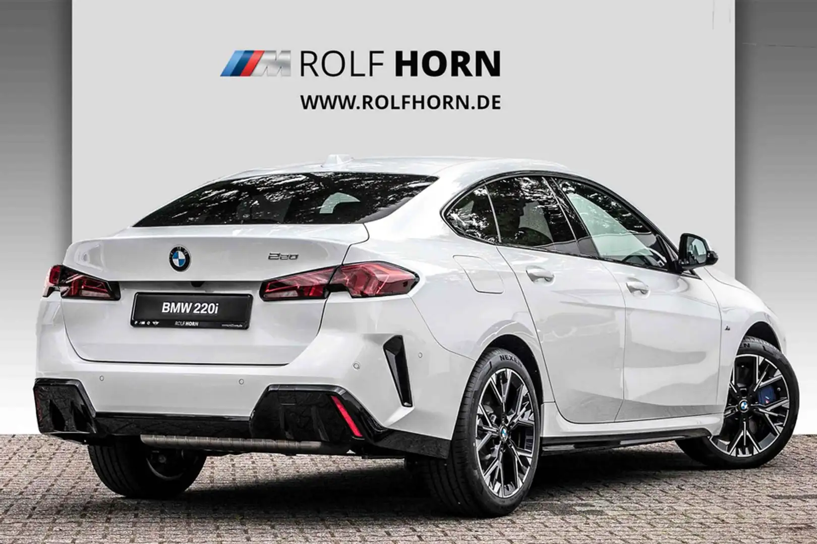 BMW 214 220 Gran Coupe M Sport LED Navi SHZ RFK DAB Blanc - 2