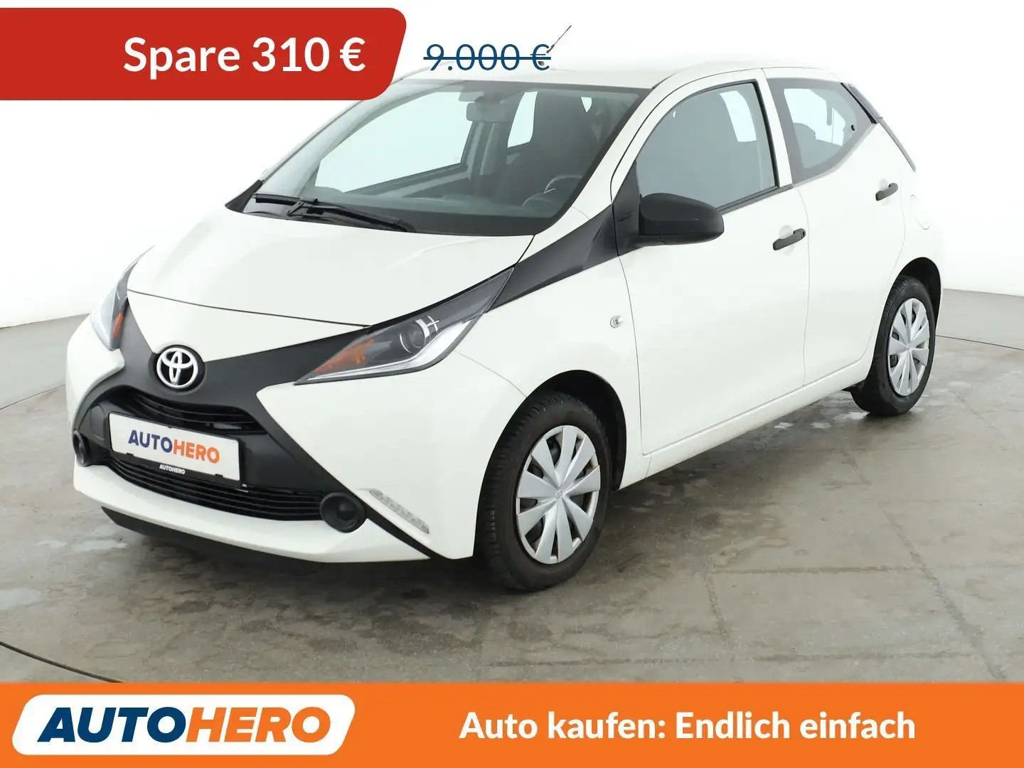 Toyota Aygo 1.0 X*KLIMA*USB*GARANTIE* Weiß - 1
