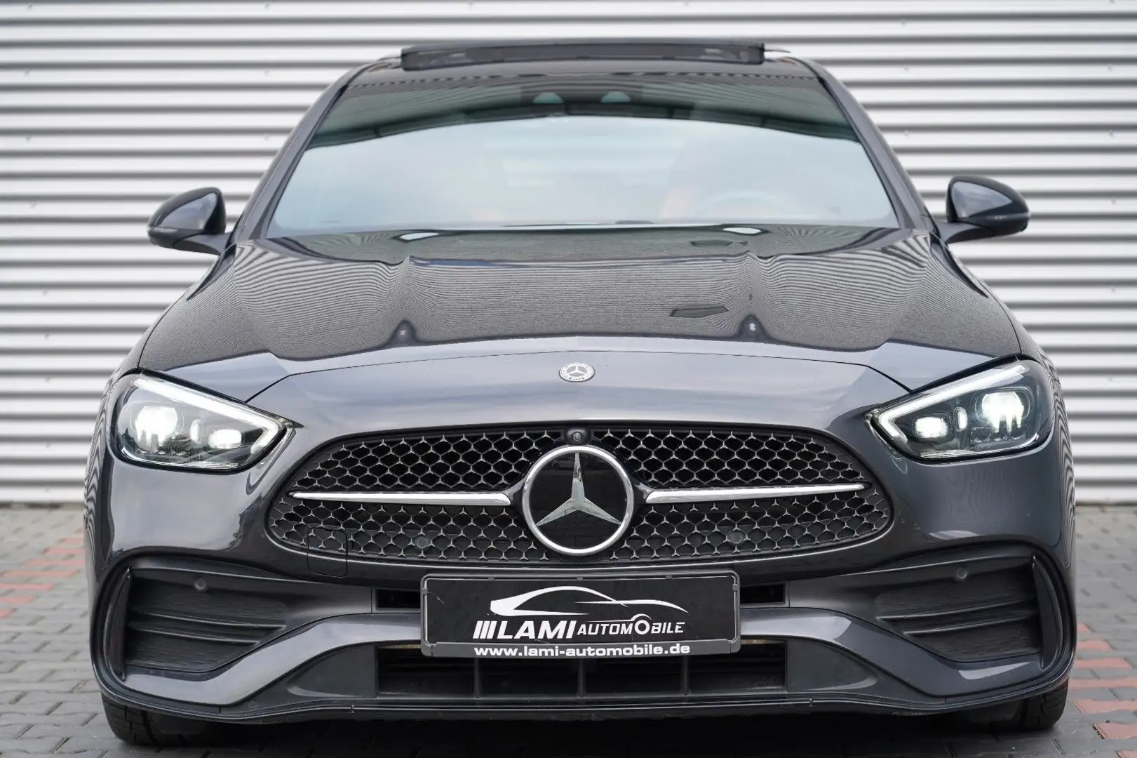 Mercedes-Benz C 220 C220d 2x AMG PANO MEMORY 360 KEY DIGITAL BURMEST Grau - 2