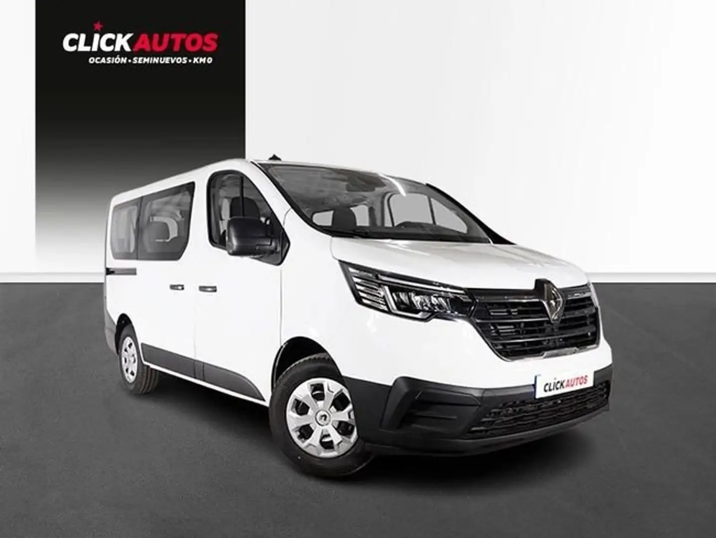 Renault Trafic 2.0 DCI 110CV Authentic Energy Blue 9Plazas Blanco - 2