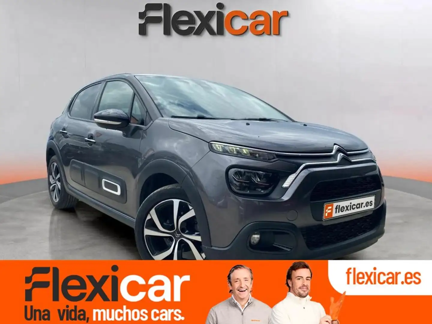 Citroen C3 PureTech 60KW (83CV) Shine Gris - 1