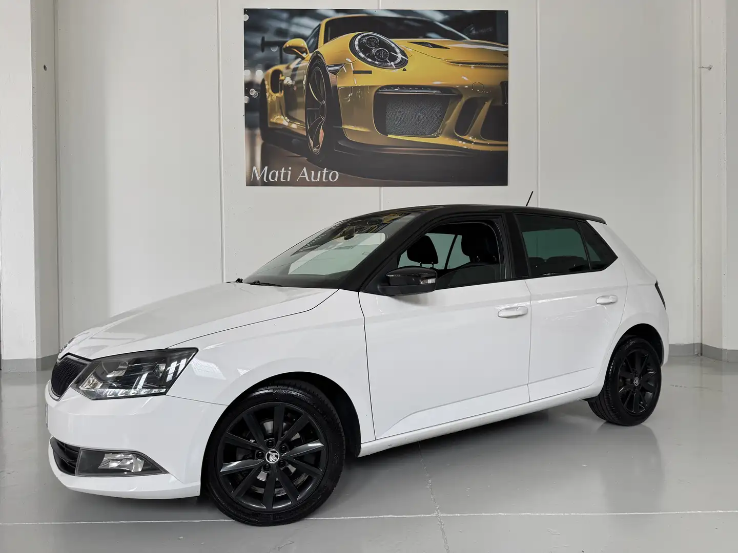 Skoda Fabia 1.0 mpi Ambition 75cv Neopatentati Bianco - 2