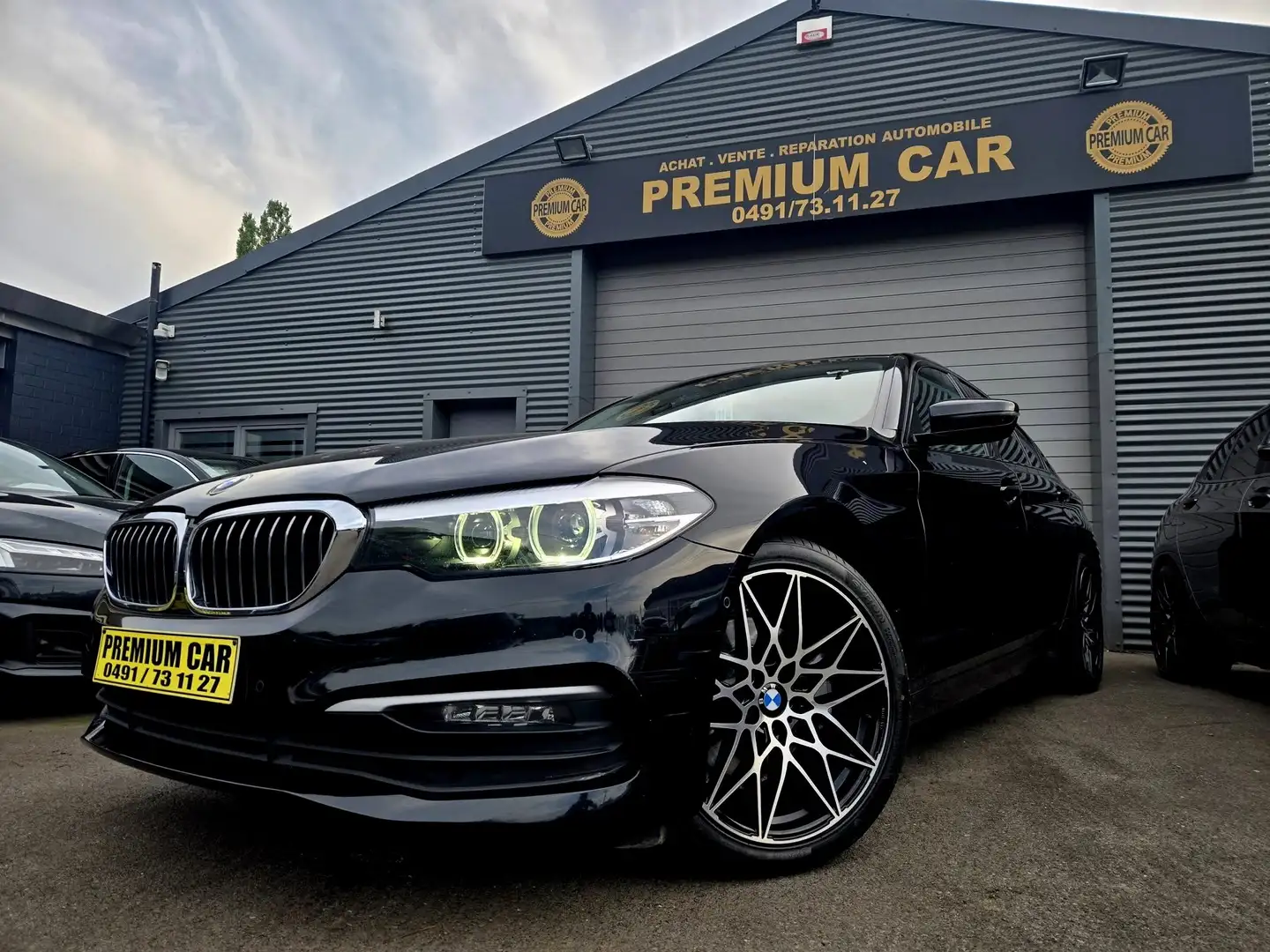 BMW 518 🔺518*LOOK*M*TECHNIK*CUIR*XENON*CARPASS🔺 - 1