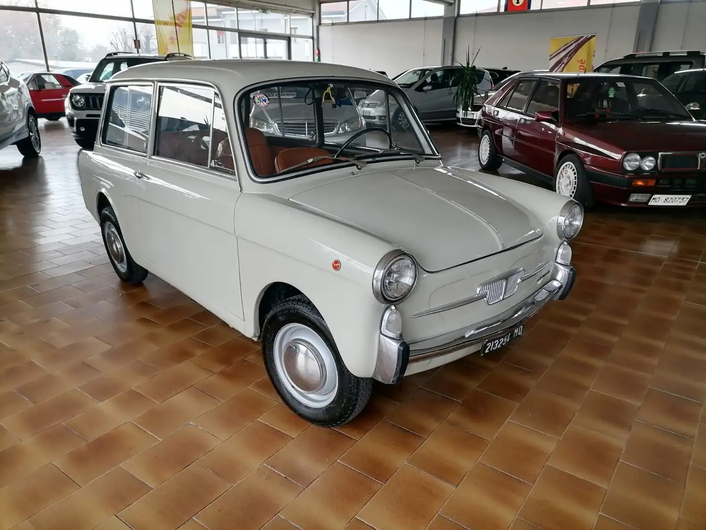 Autobianchi Bianchina Panoramica ASI Weiß - 1