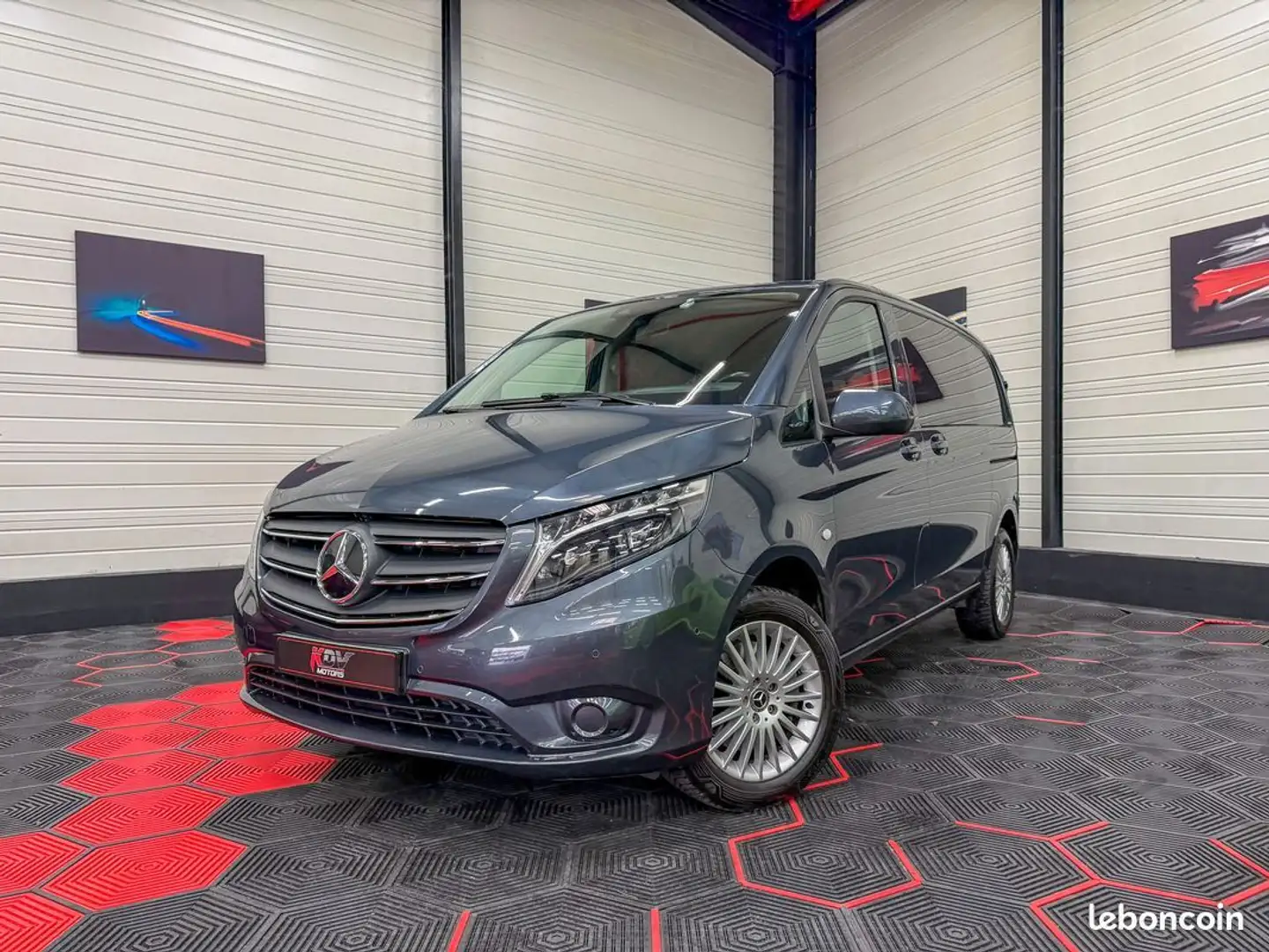 Mercedes-Benz Vito Mercedes Mixto Compact 3.05 119 CDI BlueEfficiency – BVA 9G-Tronic-TVA RECUP Gris - 1