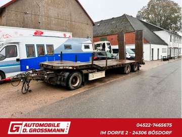 Tieflader Vollluft Hydraulische Rampen