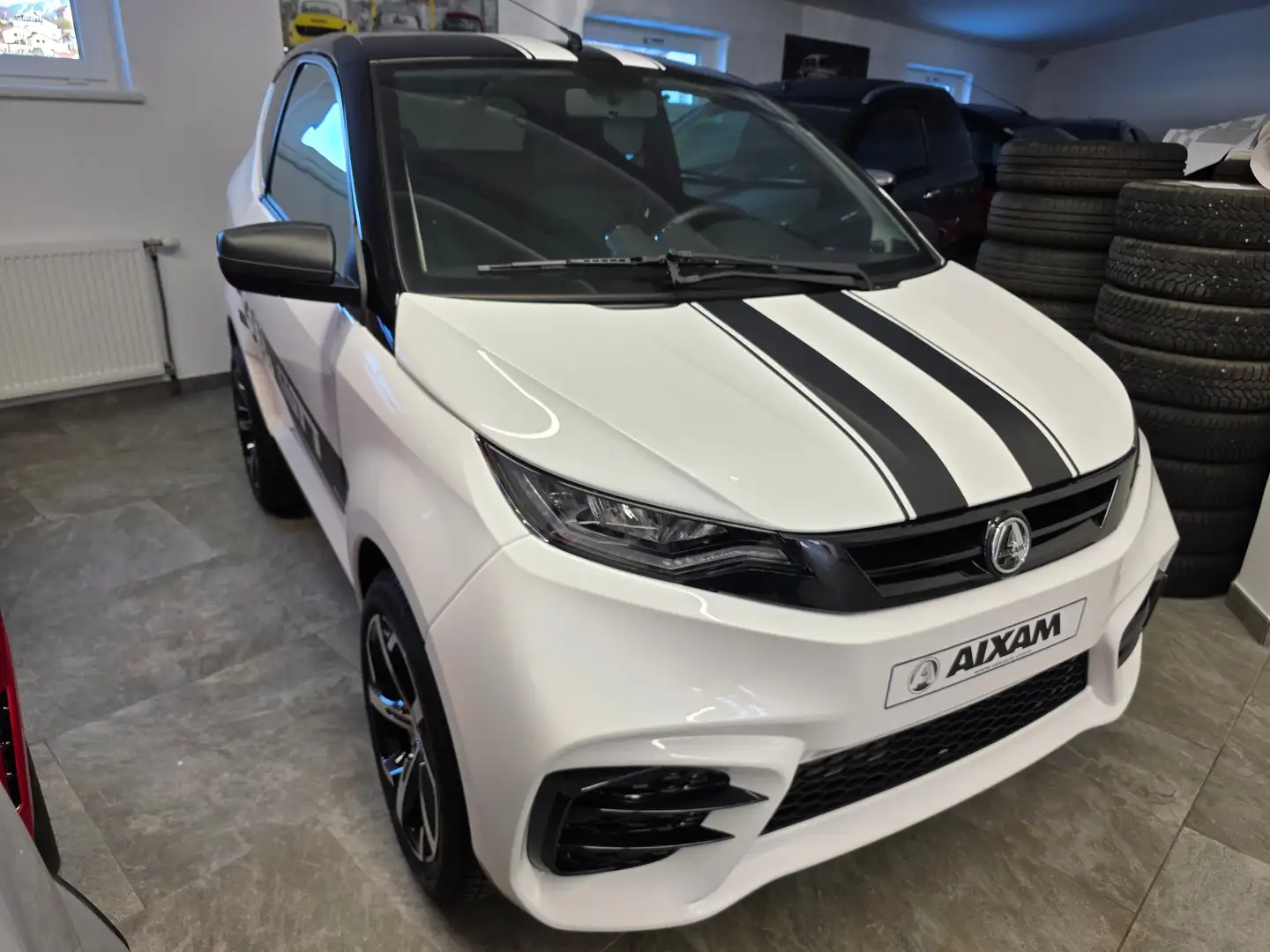 Aixam City GTO Neufahrzeug mit Tageszulassung Vollausstattung Weiß - 2