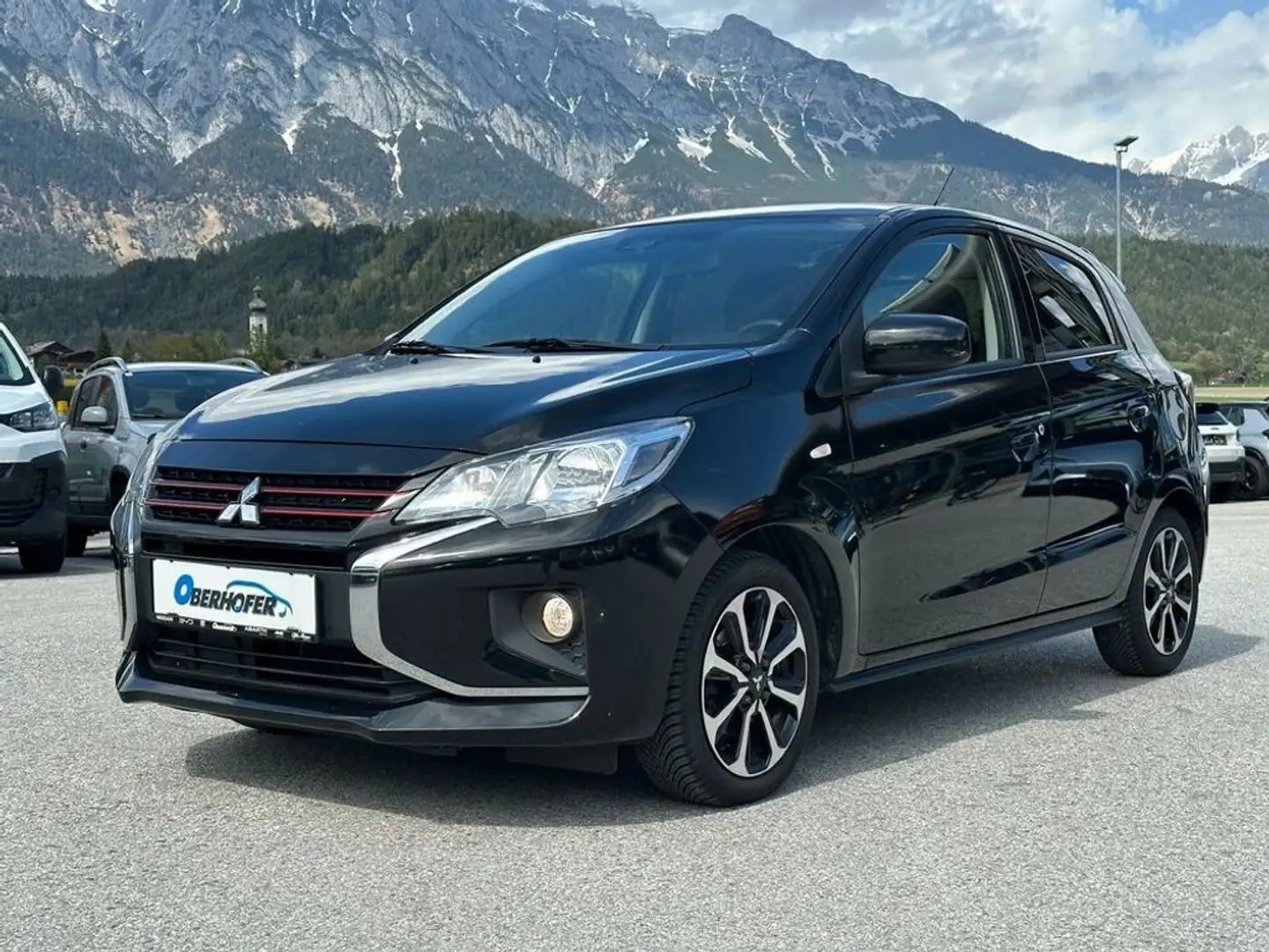 Mitsubishi Space Star Space Star 1,2 71PS Benzin  Invite AS&G Schwarz - 2