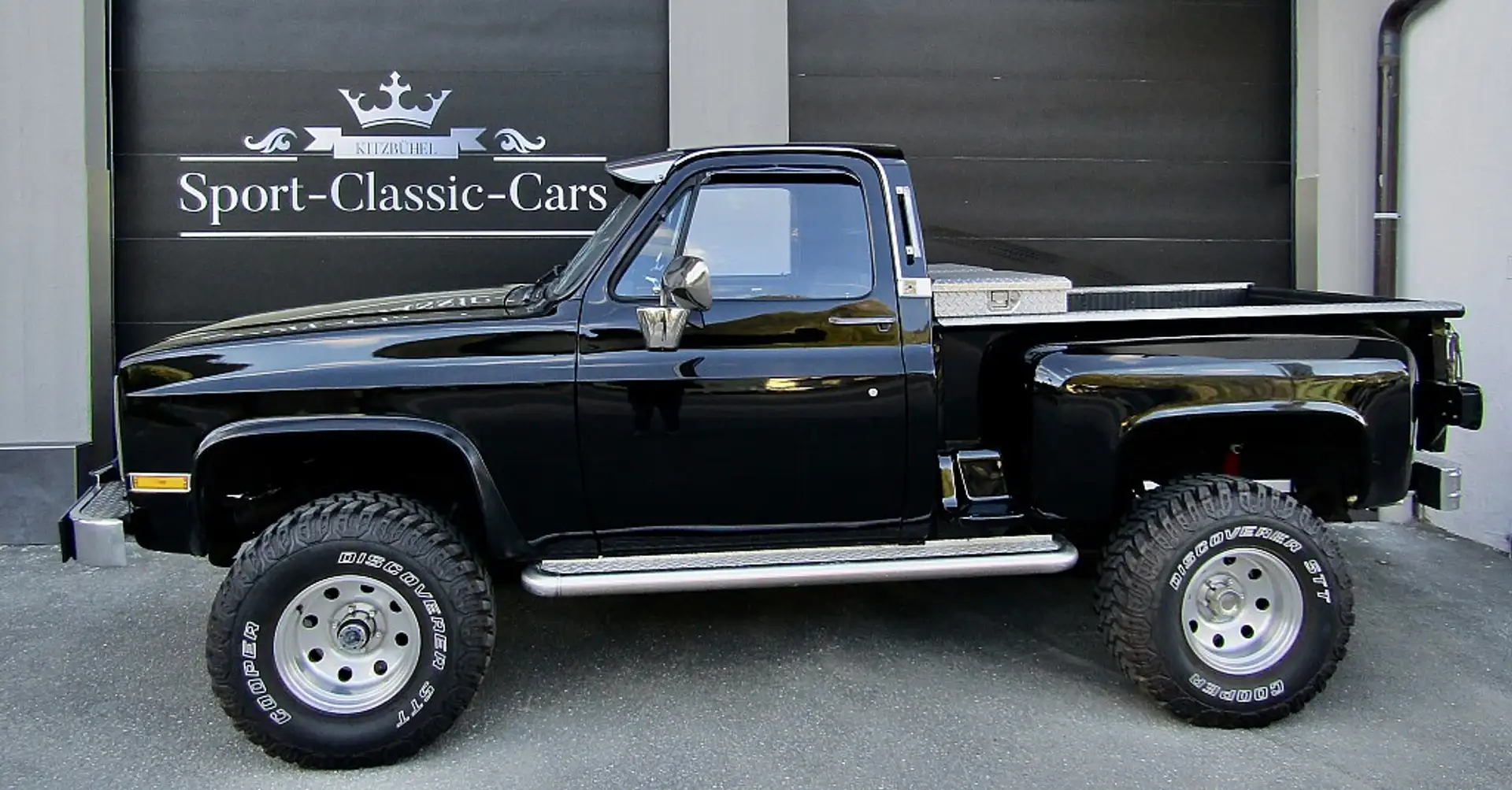 Chevrolet Sonstige C/K Pickup  GMC Sierra Grande Pickup Stepside Schwarz - 1