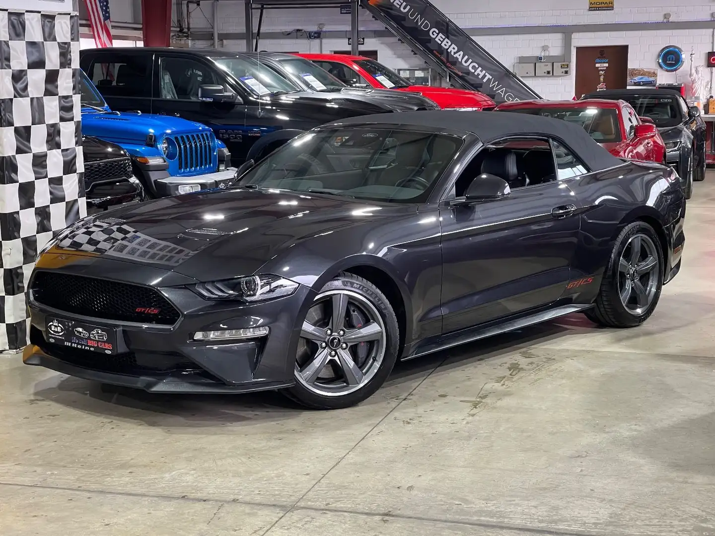 Ford Mustang MUSTANG GT CS CALIFORNIA SPEC.+CABRIO+UNFALLFREI Grau - 1