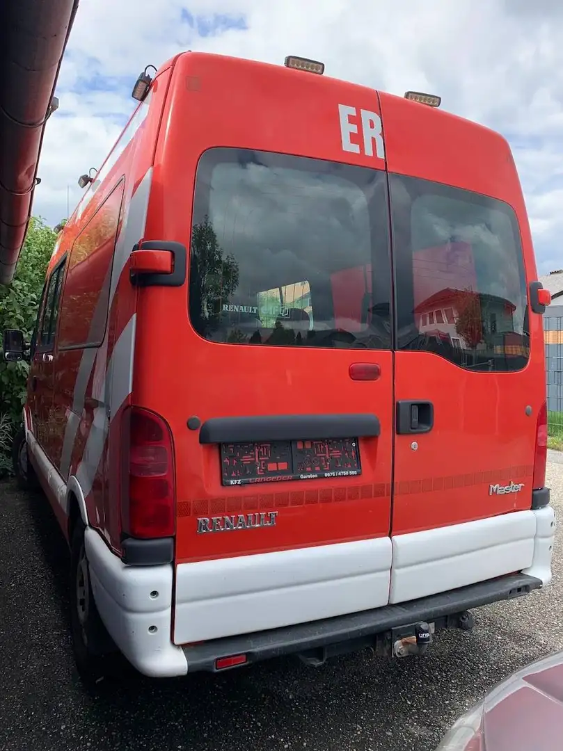 Renault Master Master L1H1 Minibus 2,5 dCi 9-Sitzer Rot - 2