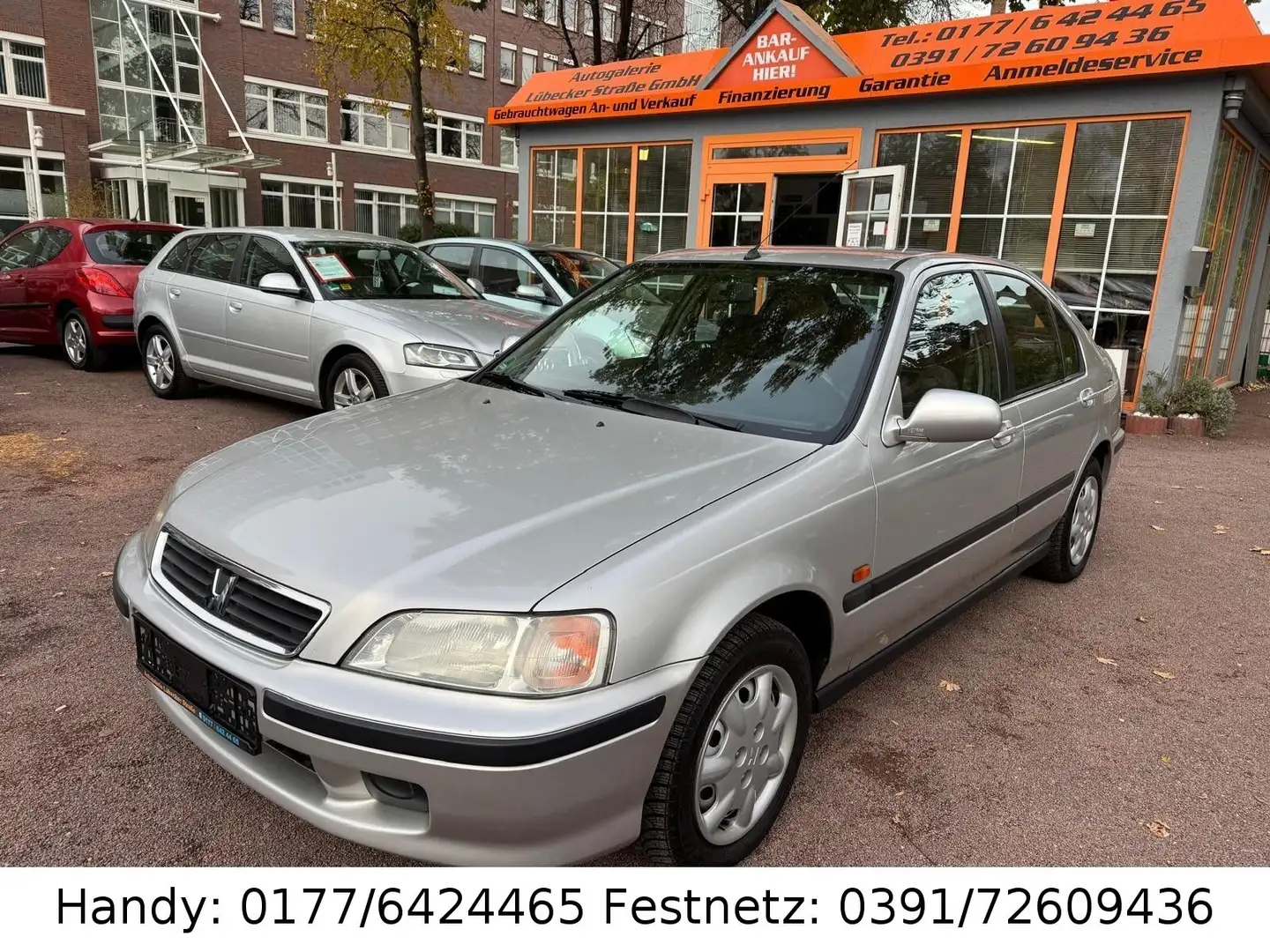 Honda Civic 1.4i 2.HAND/KLIMA/el.FH/ZENTRALE/ Argent - 1