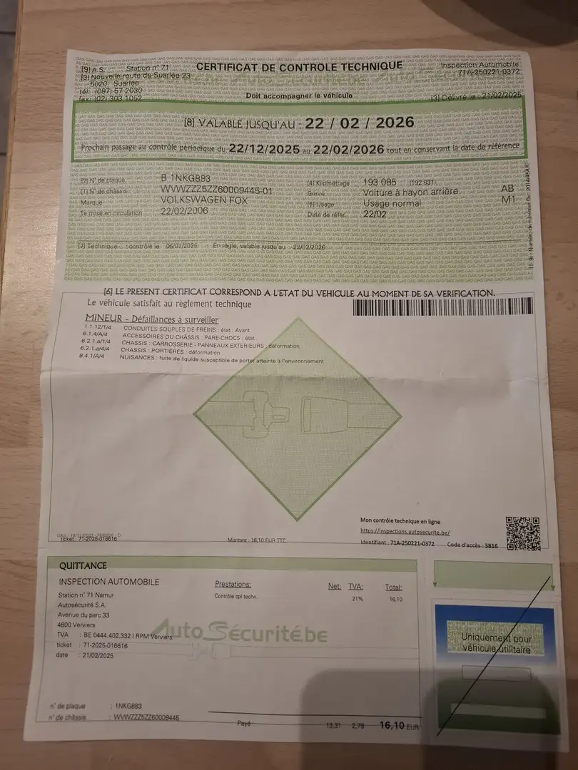 Volkswagen Fox 1.2i - 1