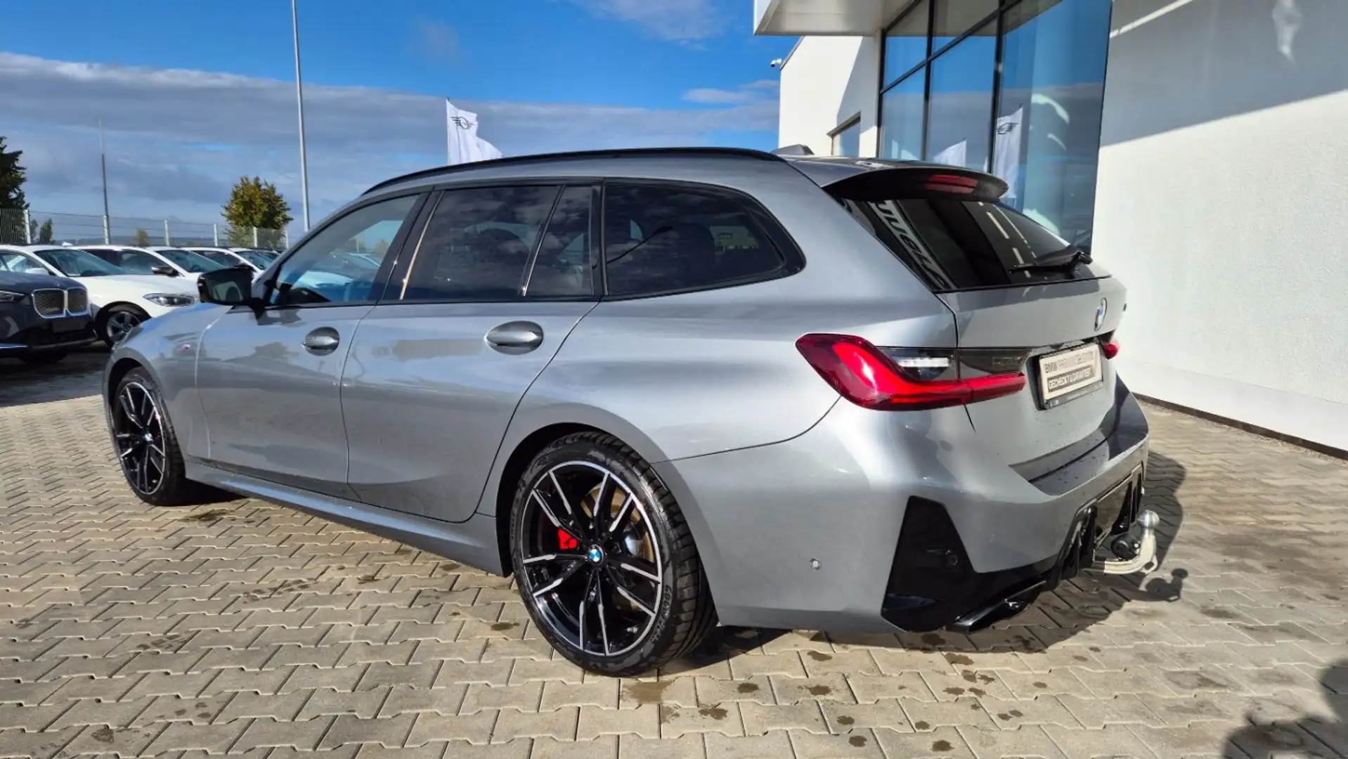 BMW 340 Md xDrive touring ///M-Sport-PRO/ACC/PanoSD/AHK Gris - 2