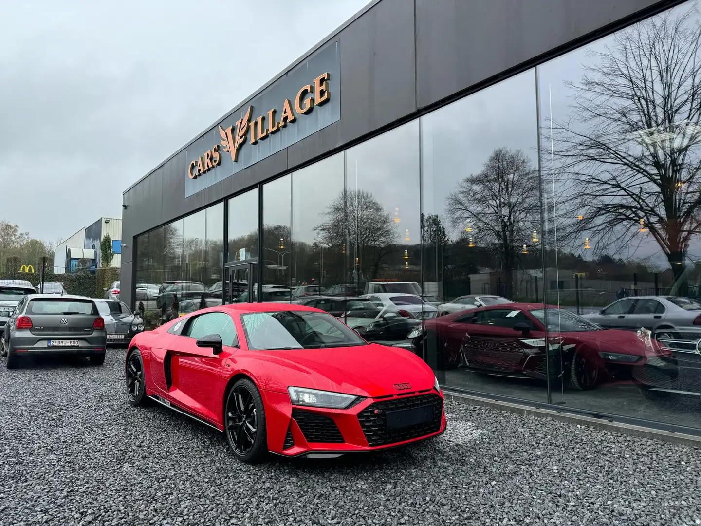 Audi R8 5.2i V10 S.TRONIC  - ETAT SHOWROOM - GARANTIE 2027 Kırmızı - 1