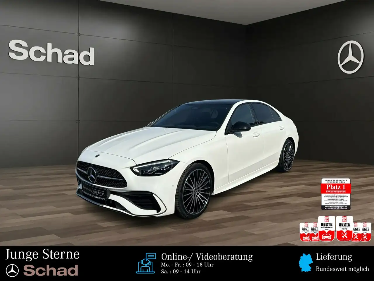 Mercedes-Benz C 200 C 200 AMG +NIGHT+PANO+AHK+MEMORY+ASSIST+LED+KAM+