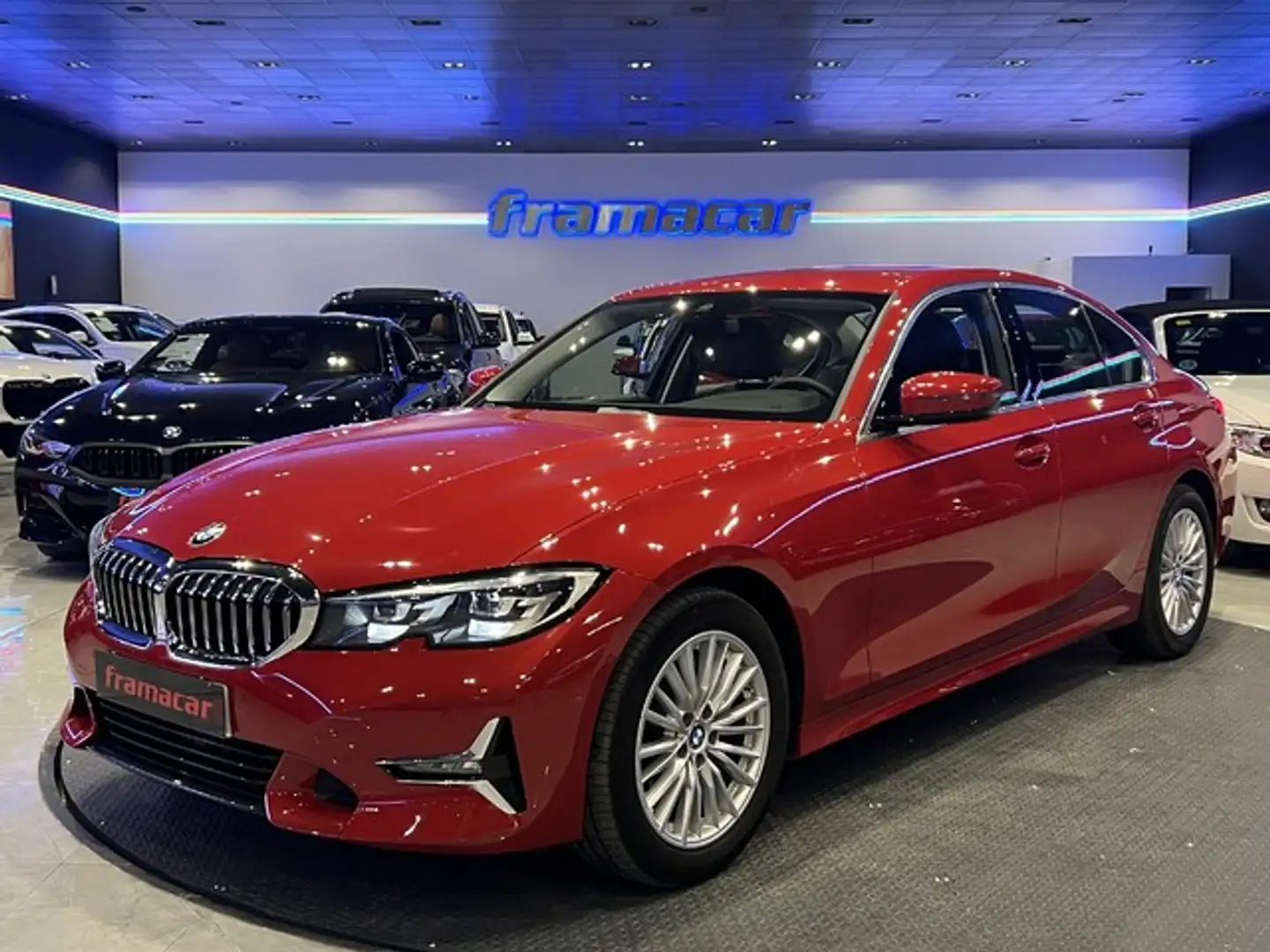 BMW 320 320dA Rojo - 1