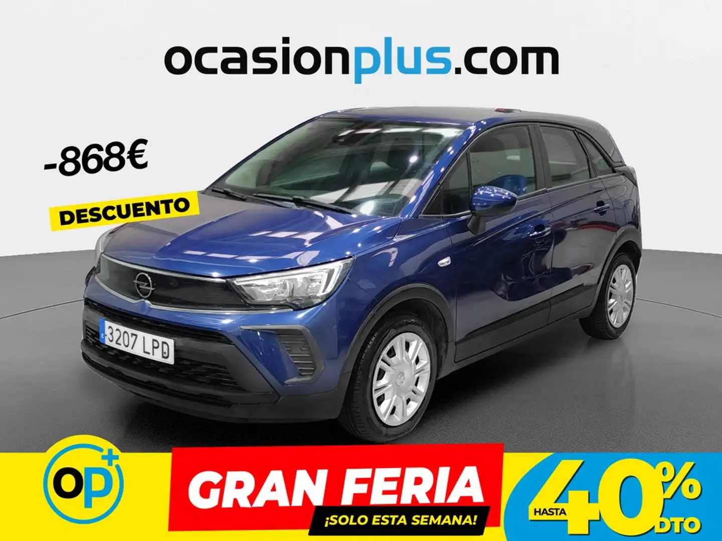 Opel Crossland 1.2 S&S 82 Azul - 1