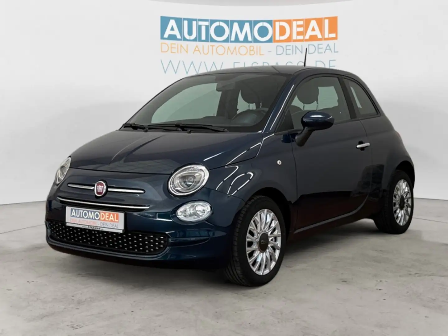 Fiat 500 Mild Hybrid Lounge TEMPOMAT APPLE/ANDROID ALU PDC Blau - 2