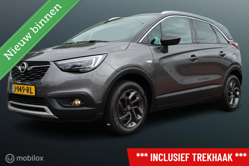 Opel Crossland X 1.2 Turbo 110 PK Edition 2020, Trekhaak, Zwart dak