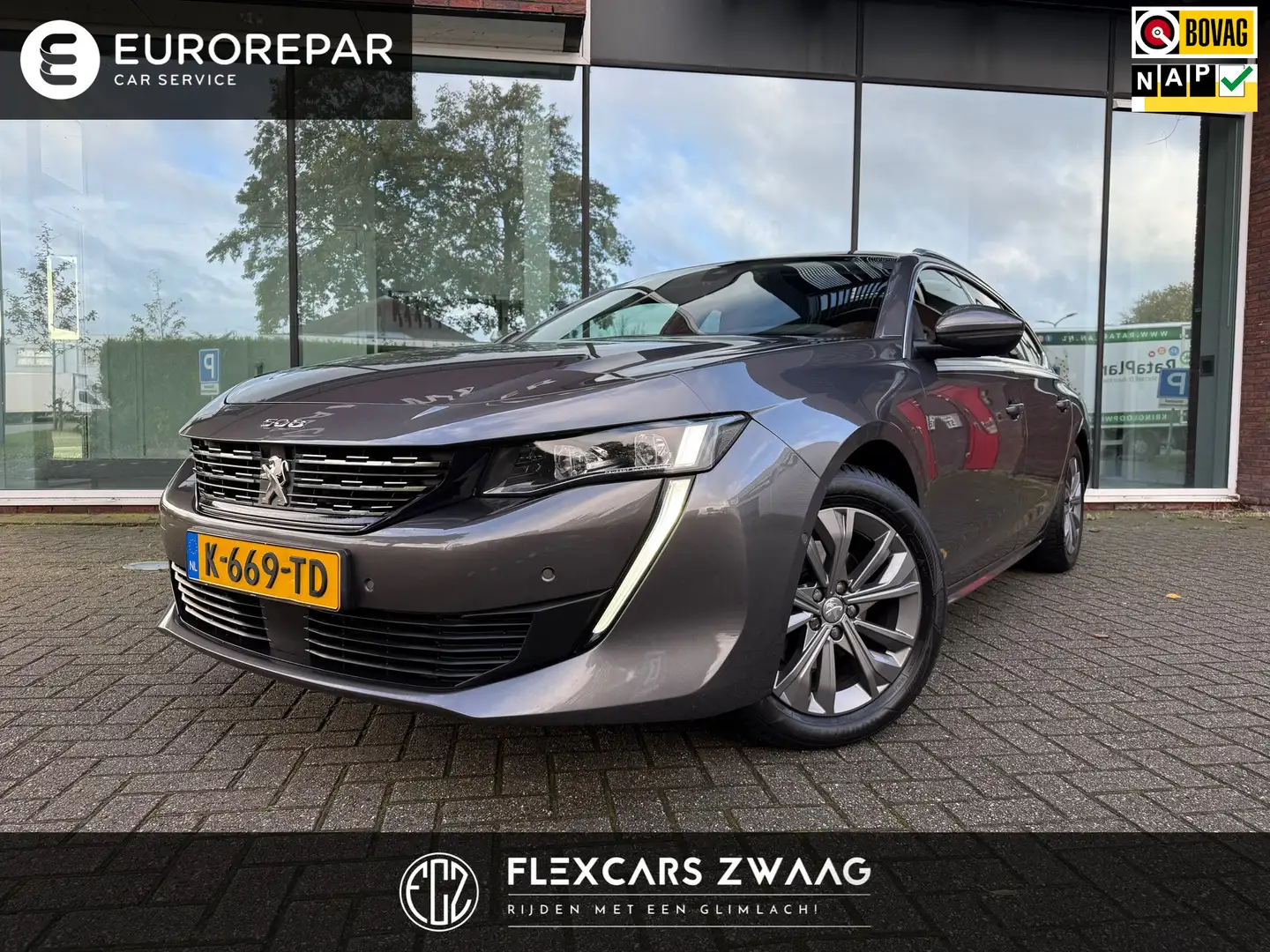 Peugeot 508 SW 1.6 Turbo 180pk Allure - Automaat - Navi - Clim Grigio - 1