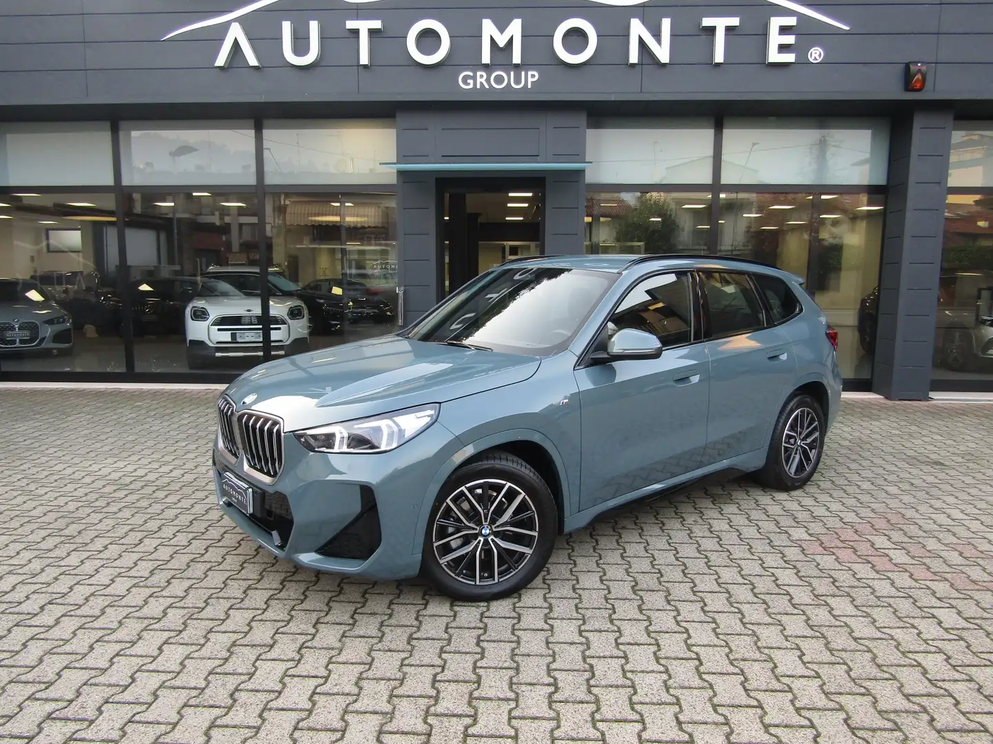 BMW X1 Sdrive18d MSPORT CAMBIO AUTO 150CV,PELLE,CERCHI 18 Verde - 1