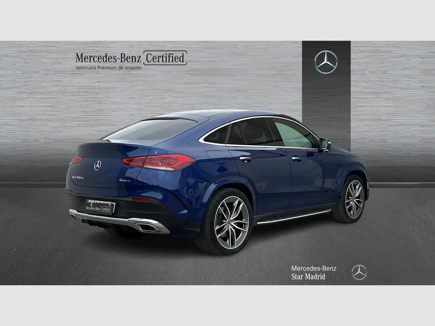 Mercedes-Benz GLE 350 Coupé de 4MATIC (Híbrido Enchufable) Azul - 2