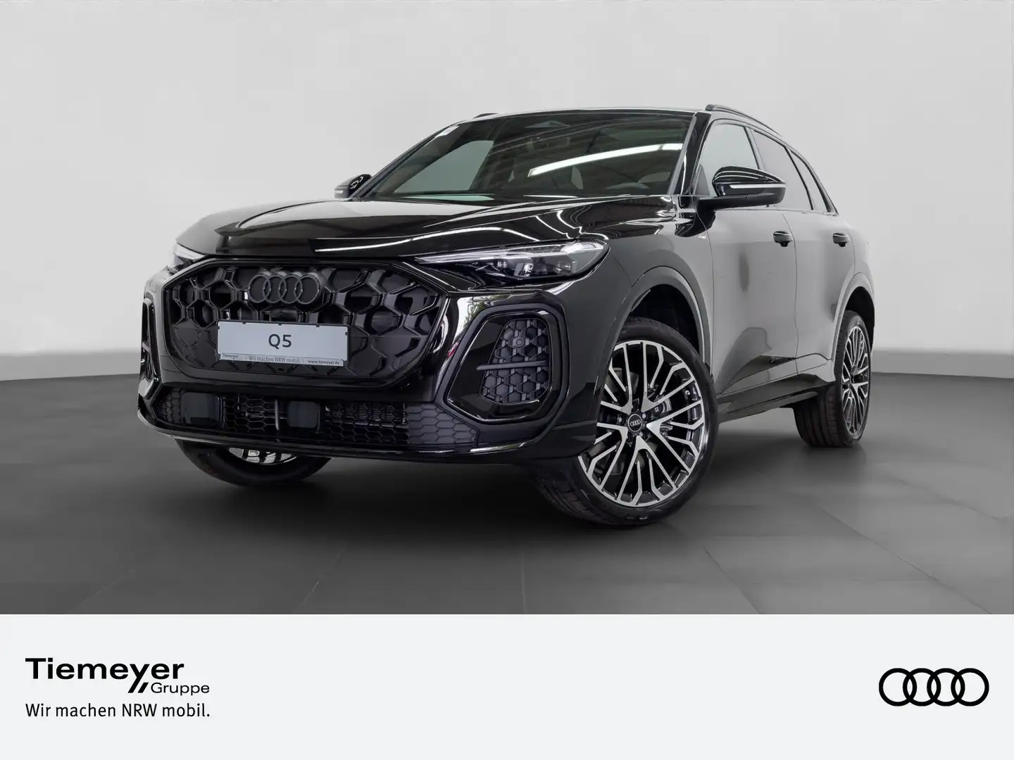 Audi Q5 2.0 TDI Q 2x S LINE 360° PANO B&O HuD LM21 Чёрный - 1