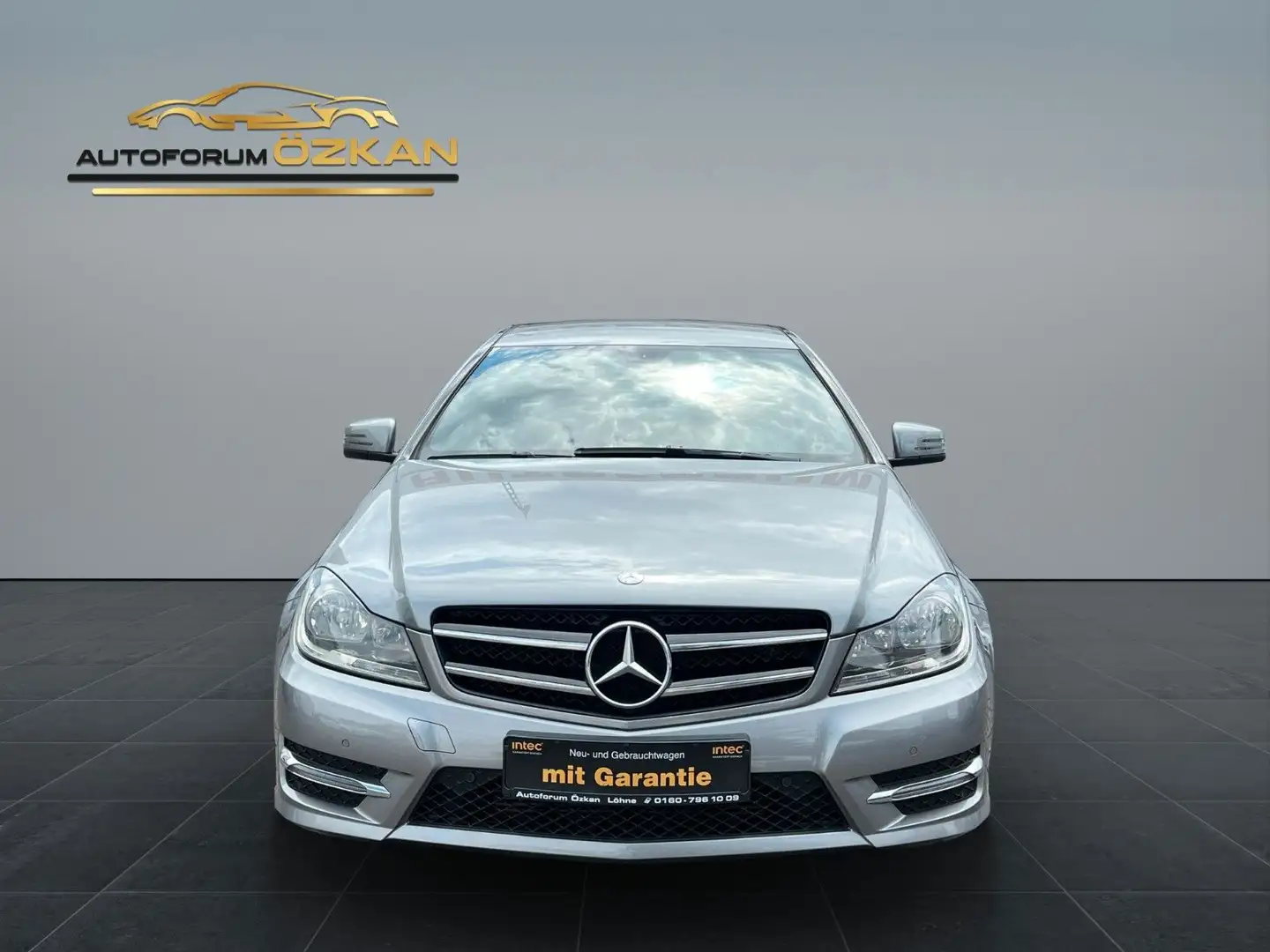 Mercedes-Benz C 220 C220 Coupe AMG-Paket Edition C Automatik Silber - 2