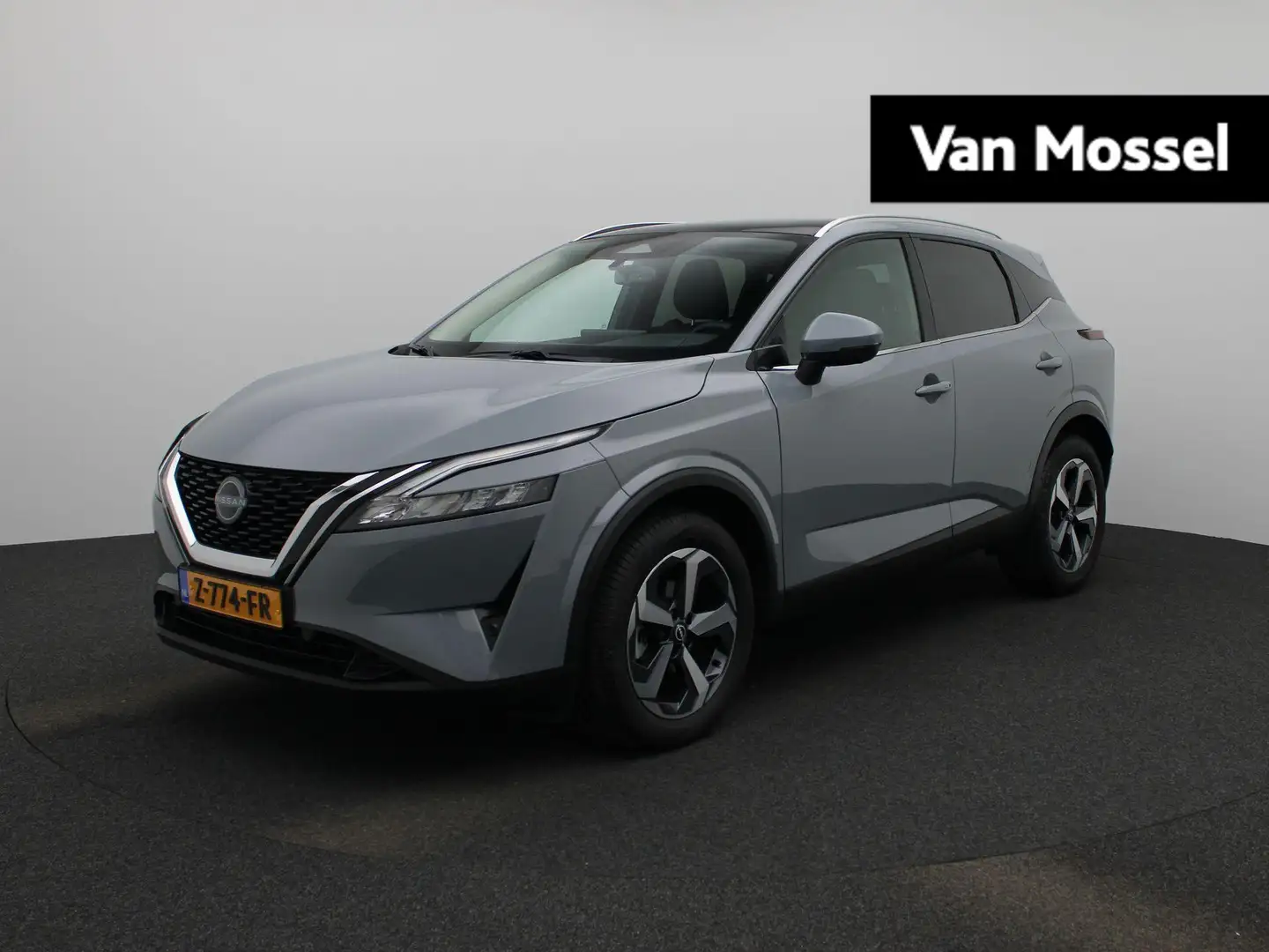 Nissan Qashqai 1.3 MHEV Xtronic N-Connecta 158PK | Automaat | Nav Grijs - 1